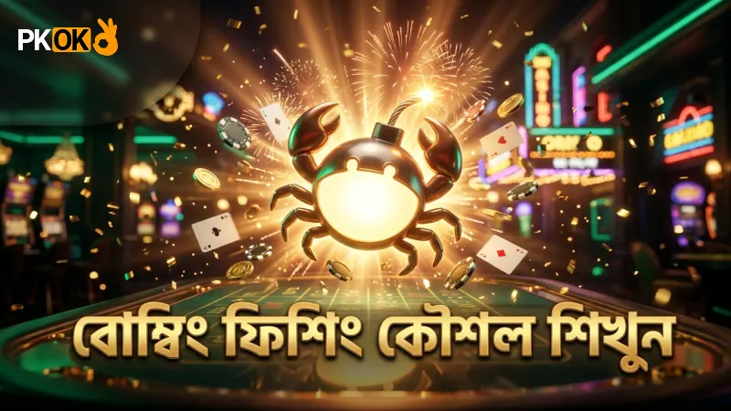 বোম্বিং ফিশিং-এ বোম ক্র্যাব ব্যবহার করে মাছ ধরার কৌশল শিখুন