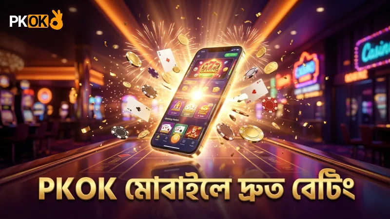 PKOK মোবাইলে বিপিএল বেটিং দ্রুত শুরু করতে সাহায্য করে
