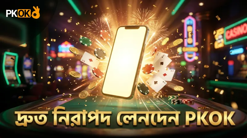 PKOK পেমেন্ট পদ্ধতিতে দ্রুত ও নিরাপদ লেনদেন নিশ্চিত করে