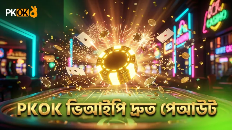 PKOK ভিআইপি সদস্যদের দ্রুত ও নিরাপদ পেআউট সুবিধা প্রদান করে