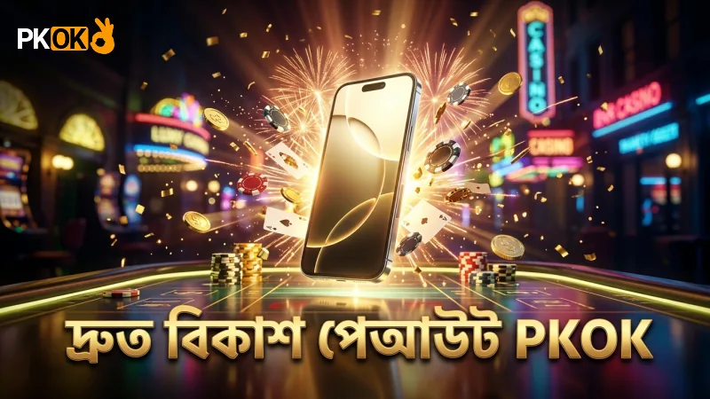 PKOK উইথড্রয়ালের জন্য বিকাশ পেআউট নিশ্চিত করুন দ্রুত।