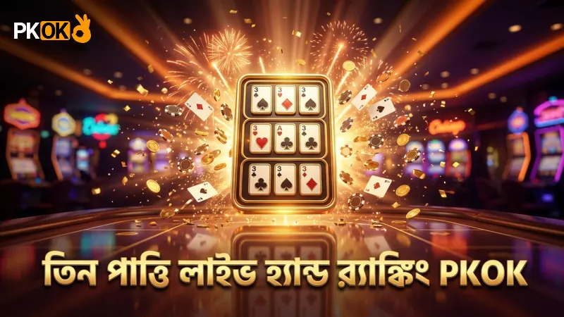তিন পাত্তি লাইভের হ্যান্ড র্যাঙ্কিং চার্ট ও নিয়মাবলী